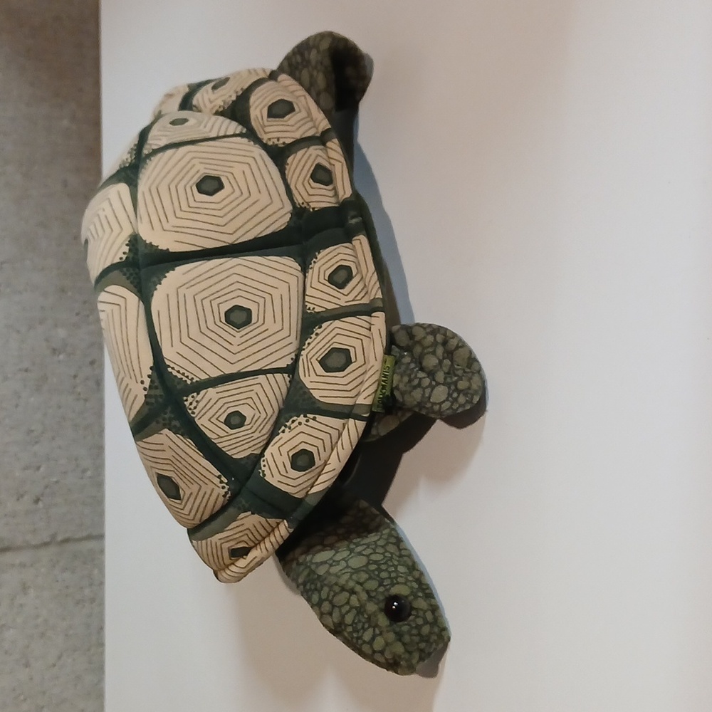 Folktails Folkmanis Tortoise Turtle Full Body Hand Puppet Plush Stuffed Toy 12" - Picture 3 of 6